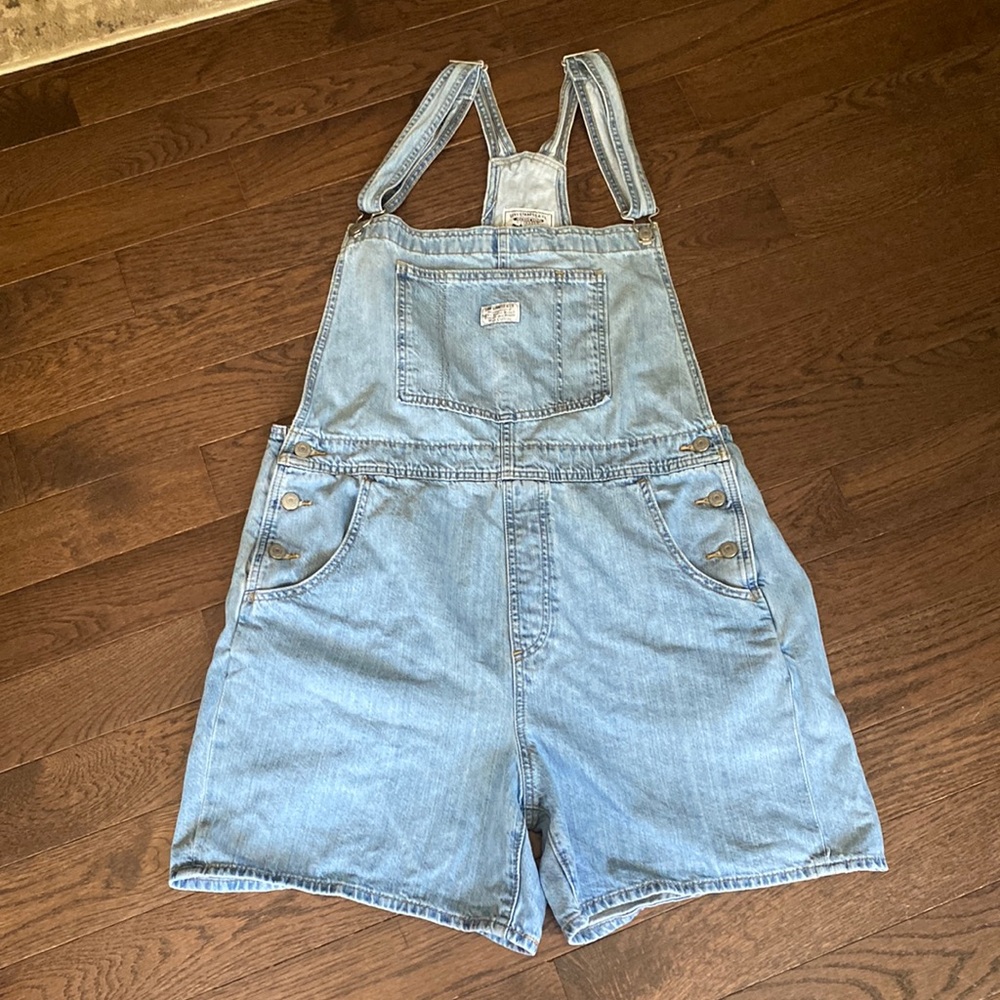 Vintage Style Levi’s Overall Shorts / Shortalls